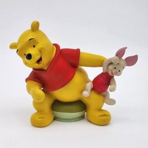 Disney Winnie the Pooh Piglet Photo Holder Figurine
